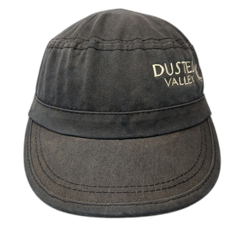 Alternative Apparel Army Cap Black One Size Dusted Valley Walla WA Cotton Hat